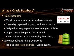 Oracle DB за разработчици