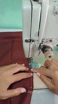 Easy Button Loop Closure Sewing Tutorial | Clean & Professional Finish #SewingTutorial #ButtonLoop