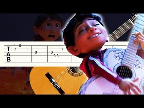 Recuerdame / Coco / Guitarra / Tutorial / Tablatura