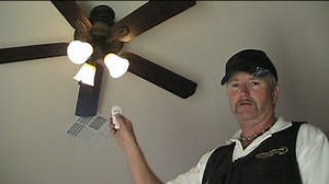 Converting an Existing Ceiling Fan to a Remote Control