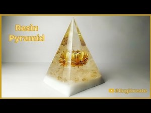 Incredible DIY Epoxy Resin Art: How to Make a Pyramid