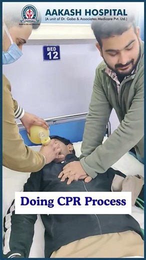 Code Blue Training in Action at Aakash Hospital | Every Second Counts! | CPR Training