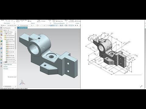 NX 12 Tutorial #1 | 3D Modeling Design Basic