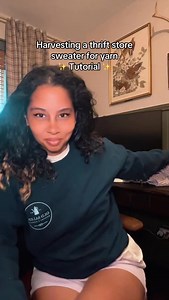 226K views · 28K reactions | MUCH REQUESTED frogging tutorial!! This is how I harvest my thrift store sweaters for yarn! There are, of course many ways to do this but this is how I get it done. Hope this helps you on your yarn frogging journey! 臨 #frogging #yarn #yarnlove #crochet #knit #knitting #diy #crocheting | Our Shield Maiden | Facebook