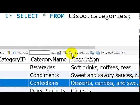 How to Delete Data in MySQL Workbench