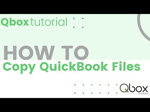 Qbox Tips & Tricks - Copy QuickBooks Files