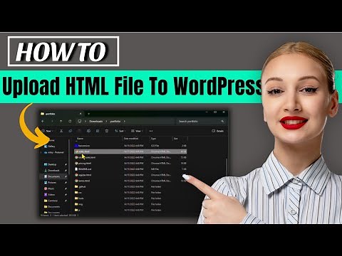 How to upload html file to wordpress (2026)