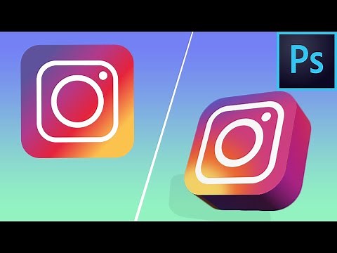 How to make a 3d object in Photoshop [Photoshop Tutorial #5]