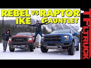 Best Towing Off-Road Truck! Ford Raptor vs Ram Rebel vs World's Toughest Towing Test