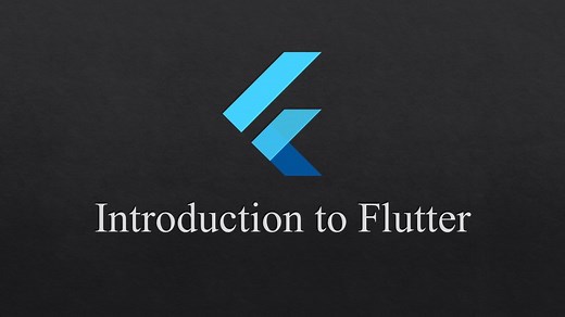 Flutter Introduction - Powerpoint presentation flutter ppt download
