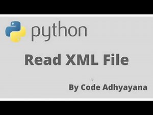 Read XML File in Python