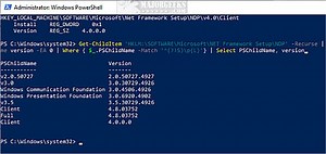 How to Check Which Microsoft .NET Version is Installed - MajorGeeks