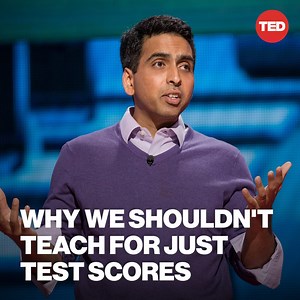 Let's teach for mastery — not test scores. Watch the full TED Talk here: https://bit.ly/2Oy3WWF | TED