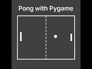How to Create Classic Pong with Python | Pygame Beginner Project