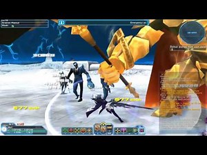 PSO2 Testing New Class : Hero