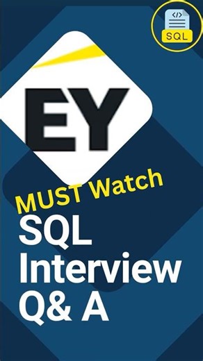 EY SQL Interview | Rank vs Dense vs RowNum | SQL Interview | SQL Interview questions and answers