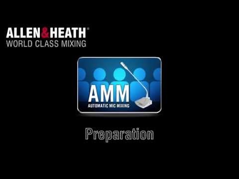 Allen & Heath Qu Series - AMM Setup Part 1