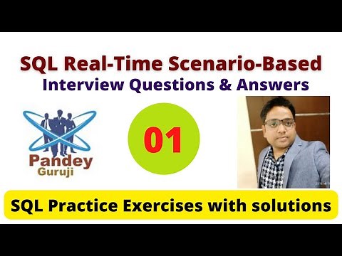 1.SQL interview Questions and Answers| SQL Practice Exercises with Solutions by Pandey Guruji
