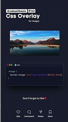 CSS Overlay Effects: Create Modern Overlays (Code + Visual Examples) 🌟 #CSS #WebDev