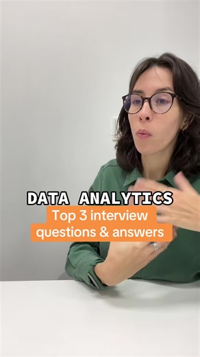 🔸Top 3 data analyst interview questions & answers Applying for a data analytics role? 📊 Get ahead of the competition by preparing answers to these common interview questions. #dataanalysis #datanalytics #dataanalyst #interviewquestions #jobinterview #interviewtips