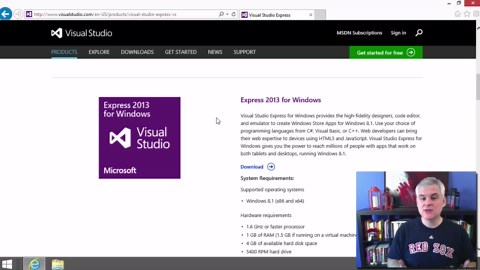Visual Basic Fundamentals for Absolute Beginners: (02) Installing Visual Studio Express 2013 for Windows Desktop
