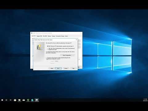 SQL Client Connectivity through ODBC