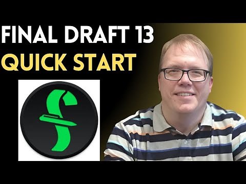 Final Draft 13 Basics: A Beginner's Tutorial for Screenwriters. Writing in less than 5 minutes.