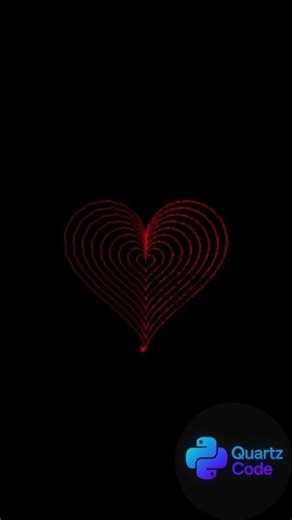 Heart in Python ✨ (Creative Coding)