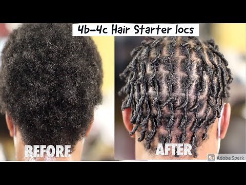 💋Learn how to | Starter Locs on 4b-4c Hair