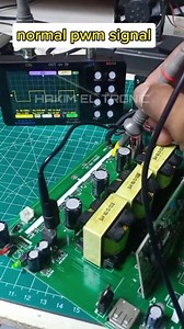 539 reactions · 15 shares | This is how I check PWM signal output from an inverter! #InverterTech #PWMOutput #ElectronicsTesting #EngineeringLife #TechDIY #Oscilloscope #SignalAnalysis #PWMInverter #TechReels | Hakim El Tronic | Facebook