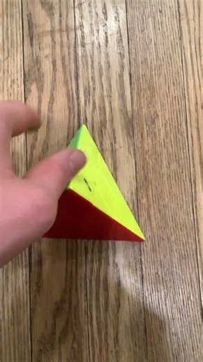 I solved the master pyraminx aka 4x4 pyraminx Rubik’s cube. Comment if you want any cube tutorials