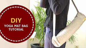 Yoga Mat Bag Pattern | Madam Sew