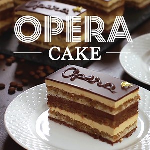 62K views · 1K reactions | Opera Cake - a rich French dessert, that uses one of the most loved flavor combinations, chocolate and coffee. Full recipe: https://bit.ly/2P9s0zc | Home Cooking Adventure | Facebook