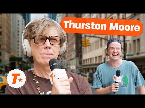 Testing Sonic Youth's Thurston Moore's Music Knowledge | Track Star*