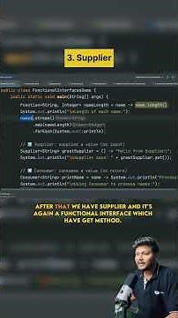 4 Must Know Functional Interfaces In Java #coding #java
