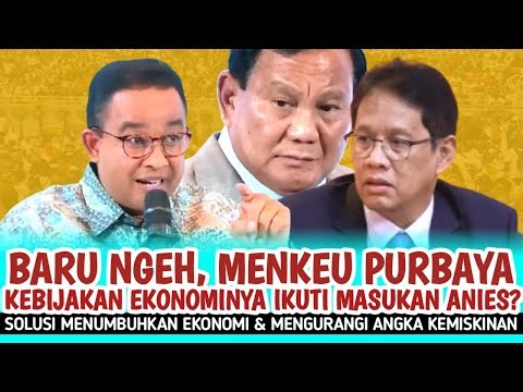 Unbelievable! Is Finance Minister Purbaya secretly following Anies's advice on economic growth?