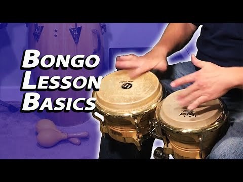 Basic Bongo Sounds and Patterns Lesson