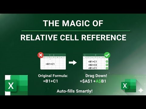 How to Use Relative Cell References in Excel | Quick & Easy Guide