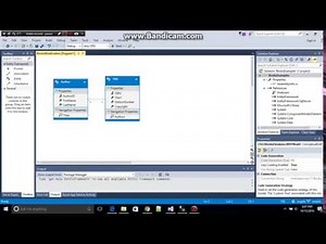 Creating The ADO.NET Entity Data Model Class Library