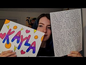 Let's Draw: Bubble Letters!
