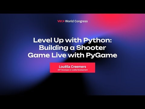 Level Up with Python: Building a Shooter Game Live with PyGame