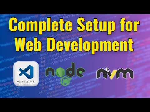 Complete Setup for Web Development 2026 - Install VS Code, Essential Extensions & Node.js with NVM