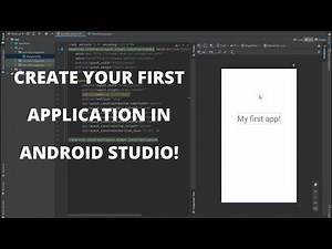 How To Make Your First Android App In Android Studio In Under 10 Minutes!