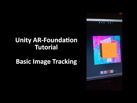 Unity AR Foundation - AR Image Tracking Tutorial