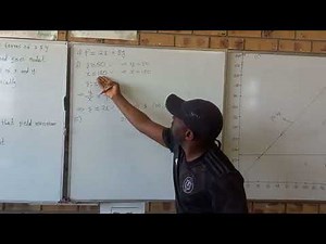 Linear programming(Maths level 4 )