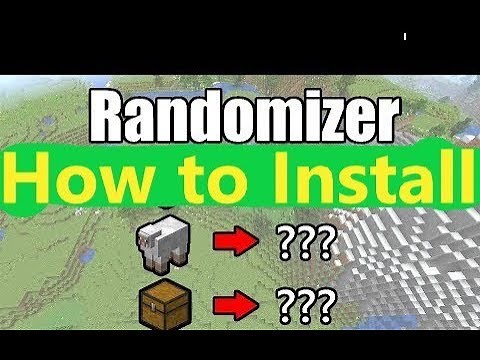 How To Install Minecraft Randomizer By SethBling For Minecraft 1.13 Thru 1.18