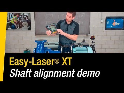 Easy-Laser XT Shaft Alignment Demonstration