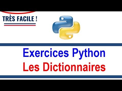 Exercice Python Convertir Une Liste En Un Dictionnaire