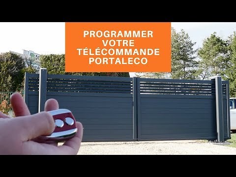 Comment programmer la télécommande de son portail PORTALECO ?