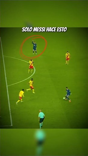 The play that ONLY Messi can turn into a goal ⚽✨ | PSG vs Lens